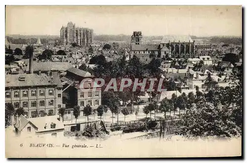 Cartes postales Beauvais Vue generale