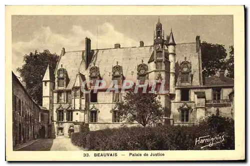 Cartes postales Beauvais Palais de Justice