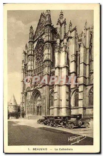 Cartes postales Beauvais La Cathedrale