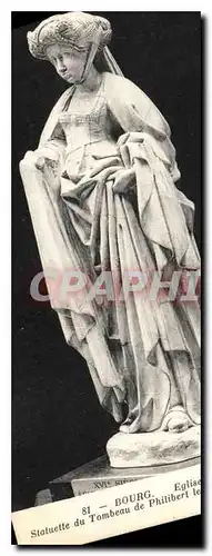 Cartes postales Statue du Tombeau de Philibert