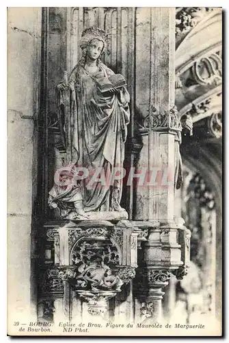 Cartes postales Eglise de Brou Figure du Mausolee de Marguerite