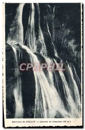 Cartes postales Environs de Belley Cascade de Giandieu
