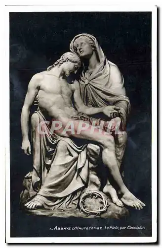 Cartes postales Abbaye D'Hautecombe La Pieta Cacciatori