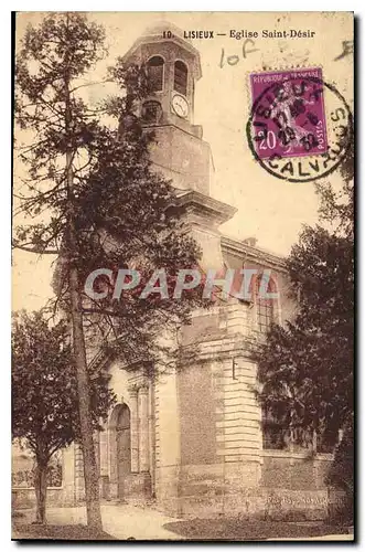 Cartes postales Lisieux Eglise Saint Desir