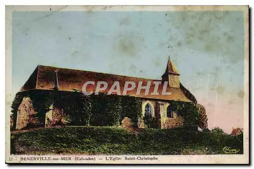 Cartes postales Benerville sur Mer Calvados l'Eglise Saint Christophe