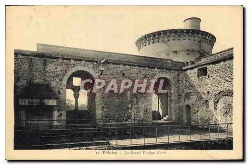 Cartes postales Falaise Le Grand Donjon Carre