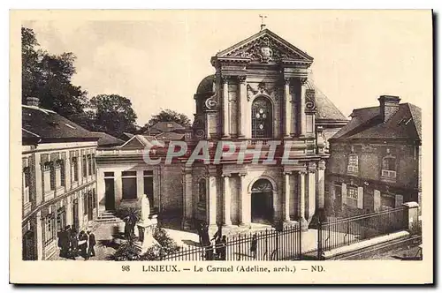 Cartes postales Lisieux Le Carmel Adeline arch