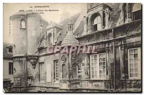 Cartes postales Caen L'Hotel des Monnaies