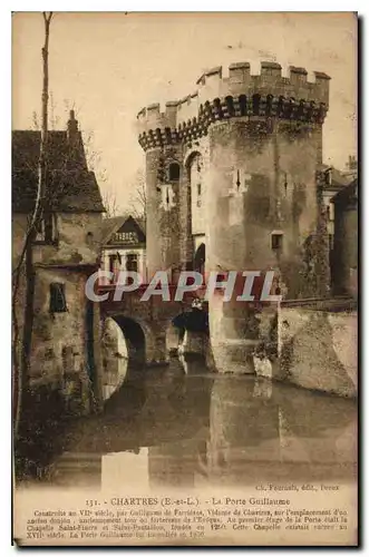 Cartes postales Chartres La Porte Guillaume