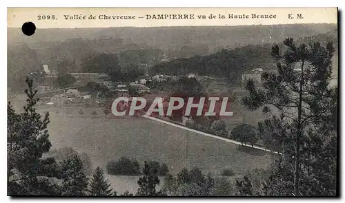 Cartes postales Valle de Chevreuse Dampierre vu de la Haute Beauce