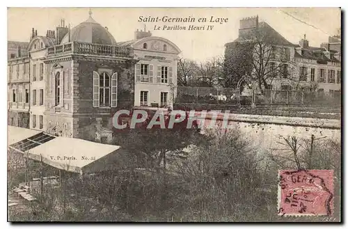 Cartes postales Saint Germain en Laye Le Pavillon Henri IV