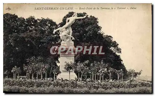 Cartes postales Saint Germain en Laye Rond Point de la Terrasse