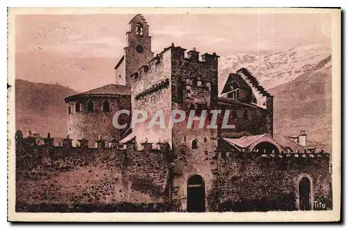 Cartes postales Les Beaux de France Les Pyrences Luz Saint Sauveur Eglise des Templiers