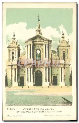 Cartes postales Versailles Seine Oise Cathedrale Saint Louis