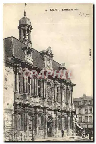 Cartes postales Troyes L'Hotel de Ville