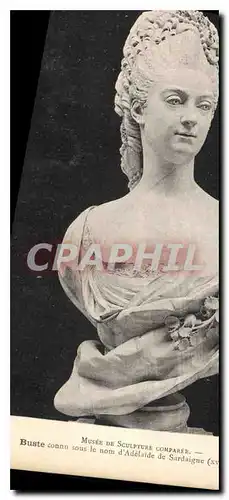 Cartes postales Musee de scupture Comparee Adelaide de Sardaigne