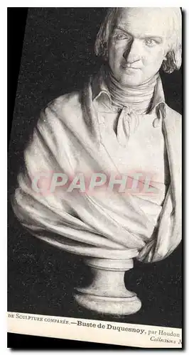 Cartes postales Scuplture Comparee Buste de Duquesnoy