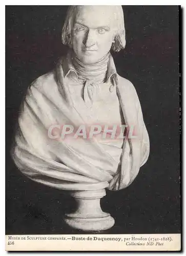 Cartes postales Musee de Sculpture Comparee Buste de Duquesnoy