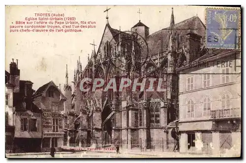 Ansichtskarte AK Troyes Eglise Saint Urbain