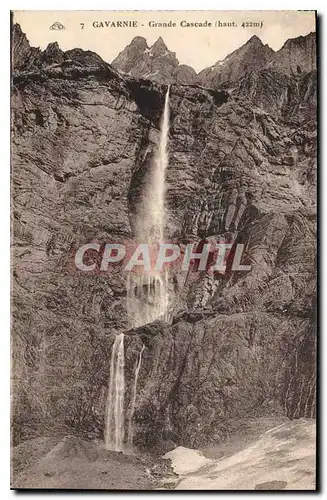 Cartes postales Gavarnie Grande Cascade