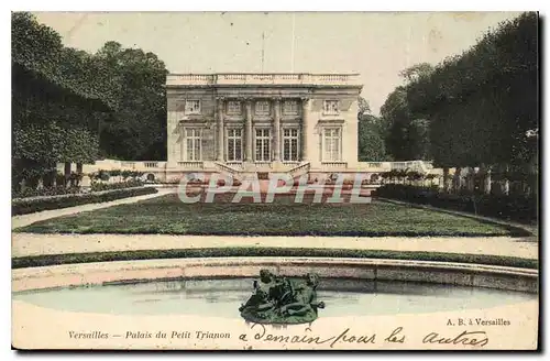 Cartes postales Versailles Palais du Petit Trianon