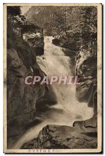 Cartes postales Les Pyrenees Sur la Route du Pont d'Espagne