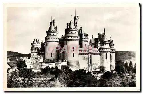 Cartes postales Chateau de Pierrefonds Cote de la Chapelle