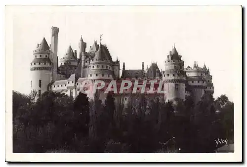 Ansichtskarte AK Chateau de Pierrefonds Oise Cote Est