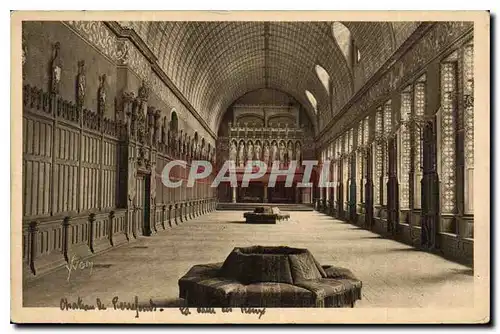 Ansichtskarte AK La Douce France Chateau de Pierrefonds La Salle des Preux