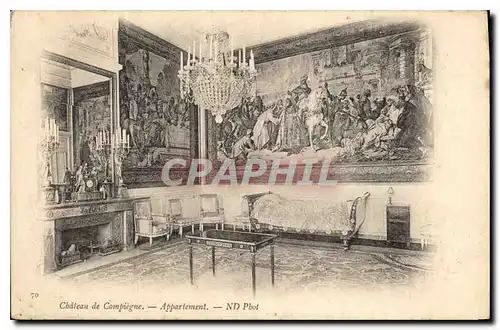 Ansichtskarte AK Chateau de Compiegne Appartement