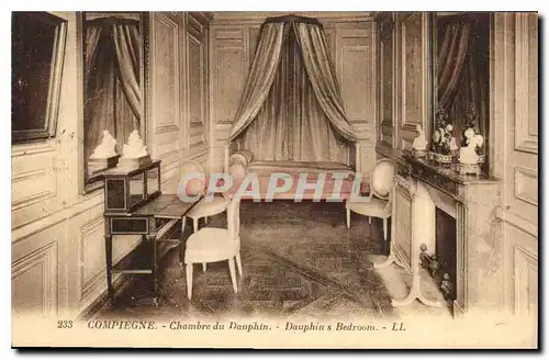 Cartes postales Compiegne Chambre de Dauphine