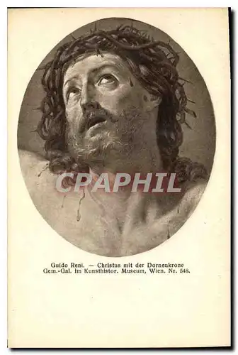 Cartes postales Guido Reni Christus mit der Dornenkrone
