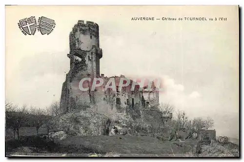 Cartes postales Auvergne Chateau de Tournoel vu al'Est