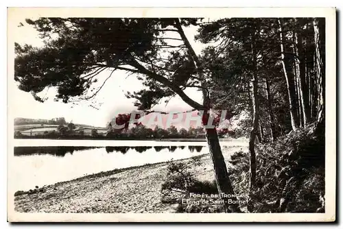 Ansichtskarte AK Foret de Troncais Etang de Saint Bonnet