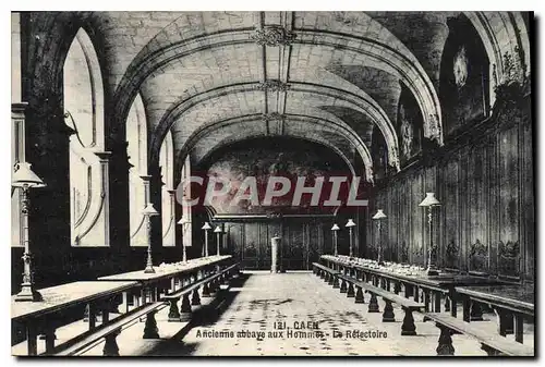 Cartes postales Caen Ancienne abbaye aux Hommes Le Refectoire