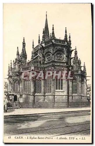 Cartes postales Caen L'Eglise Saint Pierre