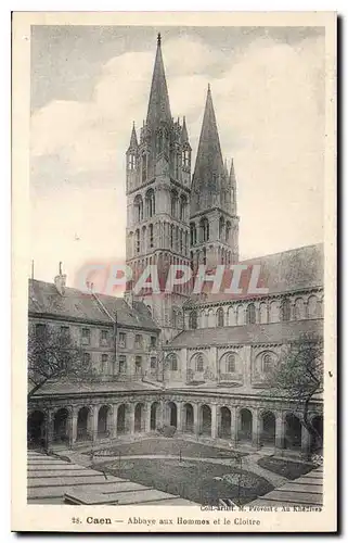 Cartes postales Caen Abbaye aux Homme et le Cloitre