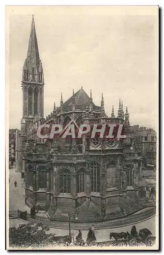 Cartes postales Caen Eglise Saint Pierre