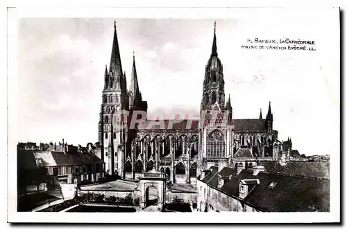 Ansichtskarte AK Bayeux La Cathedrale Prixe de L'Ancien Eveche