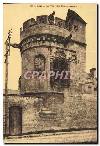 Cartes postales Caen La Tour dos Gens d'Armes