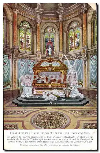 Cartes postales Chapelle et Chasse de Sta Therese de L'Enfant Jesus