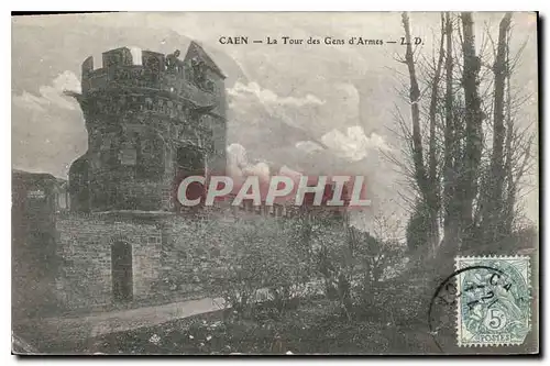 Cartes postales Caen La Tour des Gens d'Armes