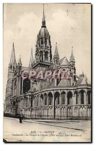 Cartes postales Bayeux Cathedrale Le Choeur et l'Abside