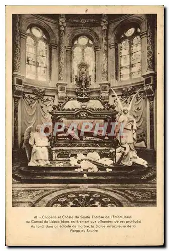 Cartes postales Chapelle et Chasse de Sainte Therese de l'Enfant Jesus