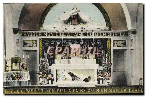 Cartes postales Interieur de l'eglise provisoire Sainte Therese de l'Enfant Jesus rue H Ghesquiere Coudekerque B