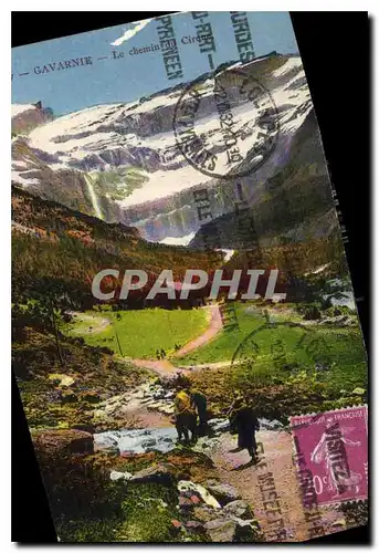 Cartes postales Gavarnie le Chemin du Cirque