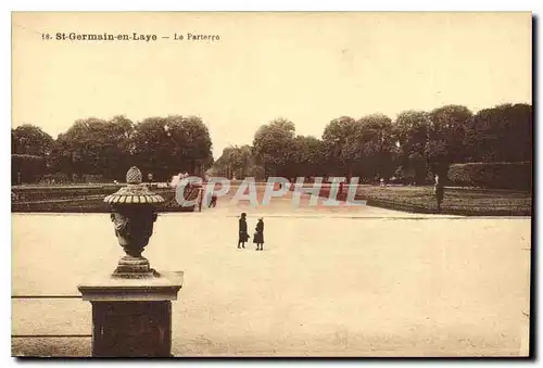 Cartes postales St Germain en Laye le Parterro