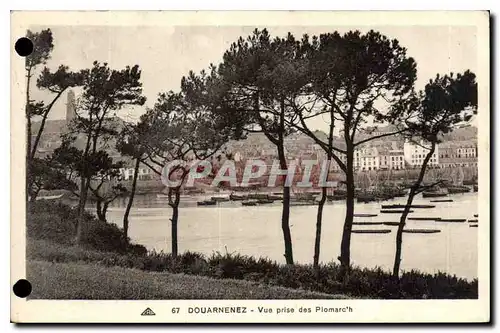 Ansichtskarte AK Douarnenez vue prise des Plomarc'h