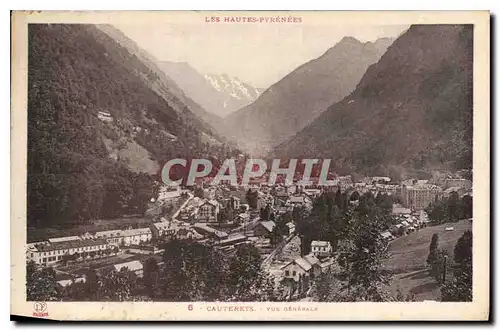 Cartes postales Cauterets vue generale