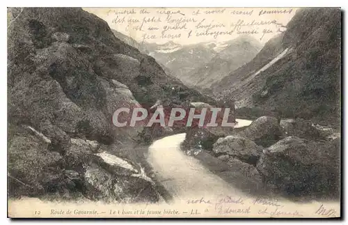 Cartes postales Route de Gavarnie la Fausse Breche